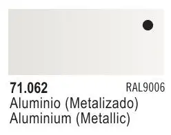 VLJ-71062 Vallejo 17ml Bottle Metallic Aluminum Model Air (6/Bx)