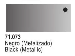 VLJ-71073 Vallejo 17ml Bottle Metallic Black Model Air (6/Bx)