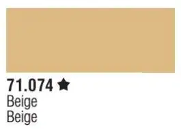 VLJ-71074 Vallejo 17ml Bottle Beige Model Air (6/Bx)