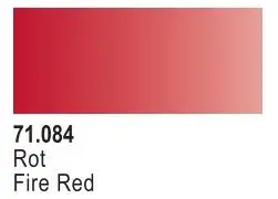 VLJ-71084 Vallejo 17ml Bottle Fire Red Model Air (6/Bx)