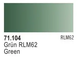 VLJ-71104 Vallejo 17ml Bottle Green RLM62 Model Air (6/Bx)