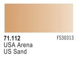 VLJ-71112 Vallejo 17ml Bottle US Sand Model Air (6/Bx)