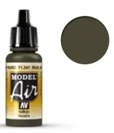 VLJ-71347 Vallejo 17ml Bottle Russian AF Dark Green Model Air (6/Bx)