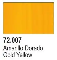 VLJ-72007 Vallejo 18ml Bottle Gold Yellow Game Color (6/Bx)