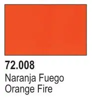 VLJ-72008 Vallejo 18ml Bottle Orange Fire Game Color (6/Bx)
