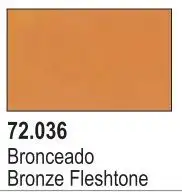 VLJ-72036 Vallejo 18ml Bottle Bronze Brown Game Color (6/Bx)