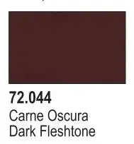 VLJ-72044 Vallejo 18ml Bottle Dark Fleshtone Game Color (6/Bx)