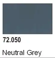 VLJ-72050 Vallejo 18ml Bottle Neutral Grey Game Color (6/Bx)