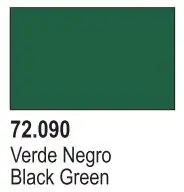VLJ-72090 Vallejo 18ml Bottle Black Green Ink Game Color (6/Bx)