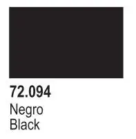 VLJ-72094 Vallejo 18ml Bottle Black Ink Game Color (6/Bx)