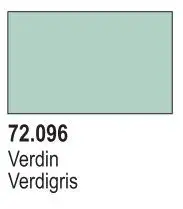 VLJ-72096 Vallejo 18ml Bottle Verdigris Game Color (6/Bx)
