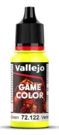 VLJ-72122 Vallejo 18ml Bottle Bile Green Game Color (6/Bx)