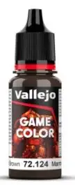 VLJ-72124 Vallejo 18ml Bottle Gorgon Brown Game Color (6/Bx)