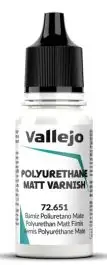 VLJ-72651 Vallejo 18ml Bottle Matte Polyurethane Varnish (6/Bx)