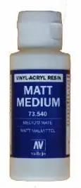VLJ-73540 Vallejo 60ml Bottle Matte Medium (6/Bx)