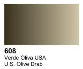 VLJ-73608 Vallejo 60ml Bottle US Olive Drab Surface Primer (6/Bx)
