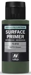 VLJ-73612 Vallejo 60ml Bottle NATO Green Surface Primer (6/Bx)