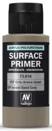VLJ-73614 Vallejo 60ml Bottle IDF Israeli Sand Grey Surface Primer (6/Bx)