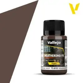 VLJ-73818 Vallejo 40ml Bottle Brown Engine Soot Weathering FX
