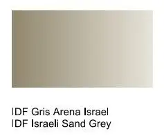 VLJ-74614 Vallejo 200ml Bottle IDF Israeli Sand Grey Surface Primer