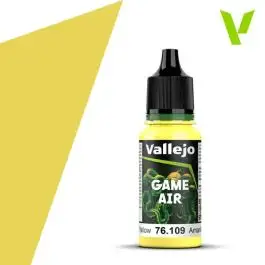 VLJ-76109 Vallejo 18ml Bottle Toxic Yellow Game Air (6/Bx)
