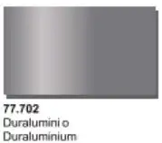 VLJ-77702 Vallejo 32ml Bottle Duraluminum Metal Color (6/Bx)