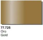 VLJ-77725 Vallejo 32ml Bottle Gold Metal Color (6/Bx)