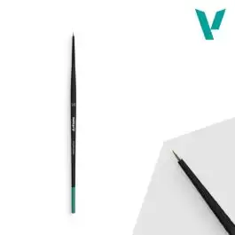 VLJ-B1050 Vallejo Pro Modeler Round 5/0 Natural Hair Brush