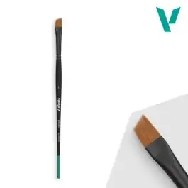 VLJ-B5003 Vallejo Blender Flat Angled Large Synthetic Brush