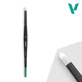 VLJ-B8003 Vallejo Weathering Round Large (8) Synthetic Brush