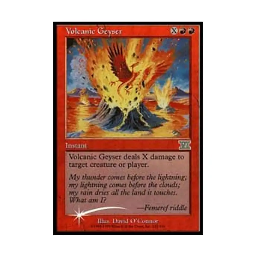 Volcanic Geyser (P) (Foil)
