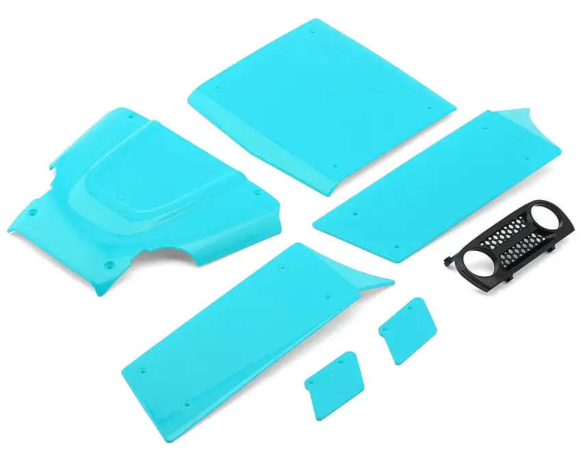 Vanquish Products H10 Optic Body Panel Set (Teal/Throttle Therapy) w/Decals
