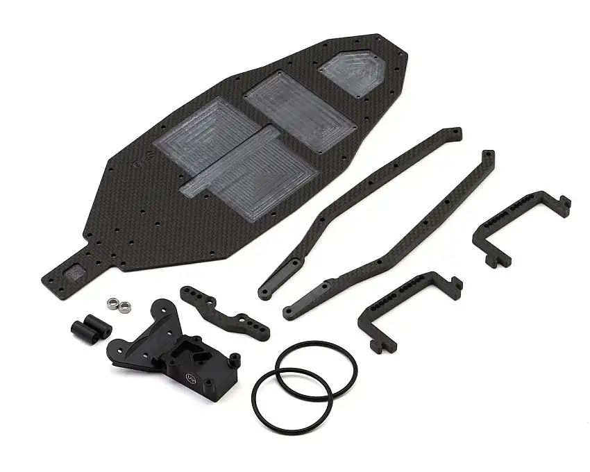 Vision Racing Team Associated B7 Carbon Fiber Chassis Conversion Kit (Standard)
