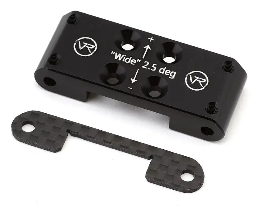 Vision Racing Team Associated B7 Wide Front Aluminum Bulkhead 2.5 Degree