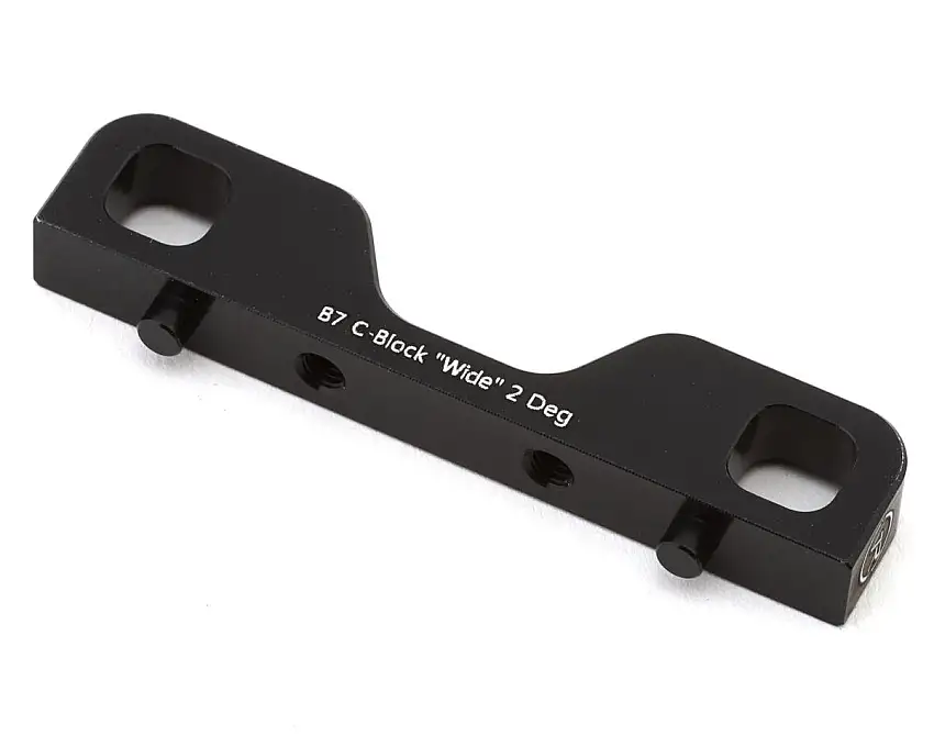 Vision Racing Team Associated B7 Wide Minus Two Aluminum C-Block