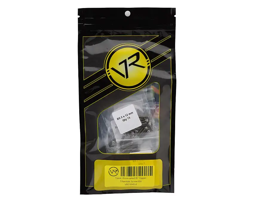 Vision Racing Team Associated B7 Upper Titanium Screw Kit