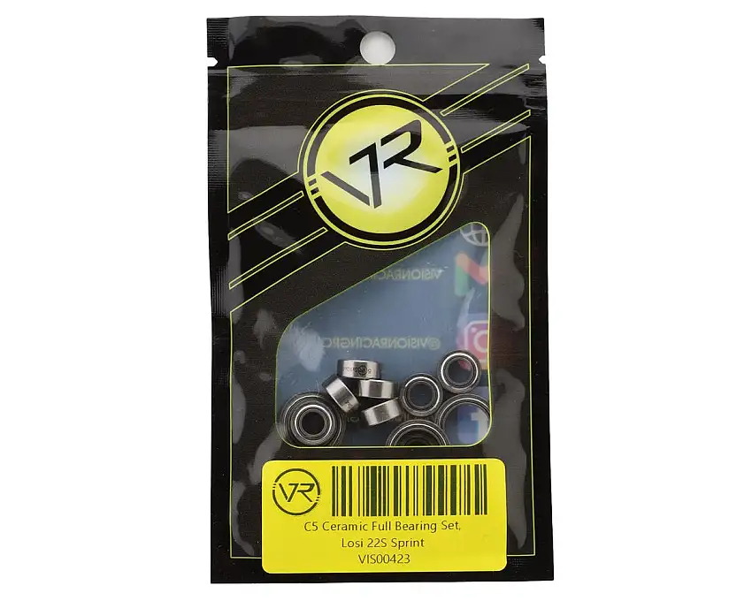 Vision Racing Losi 22S Sprint C5 Ceramic Full Bearing Set
