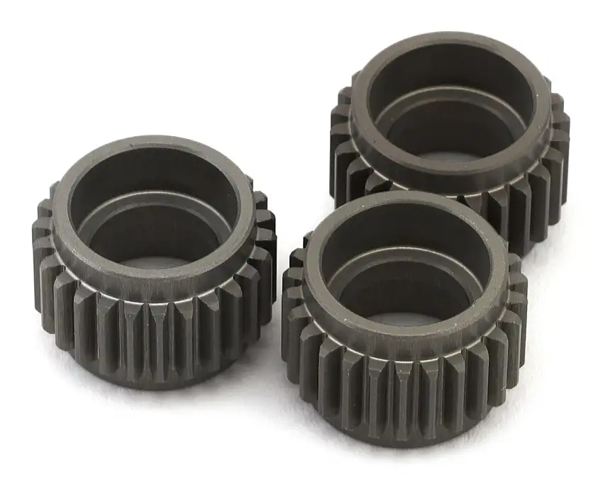 Vision Racing Team Associated B7 Hard Anodized Narrowed Aluminum Idler Gears (3)