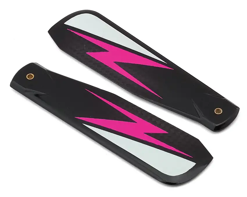 Vulcan Rotors 105mm Carbon Fiber Tail Blade Set (Pink)
