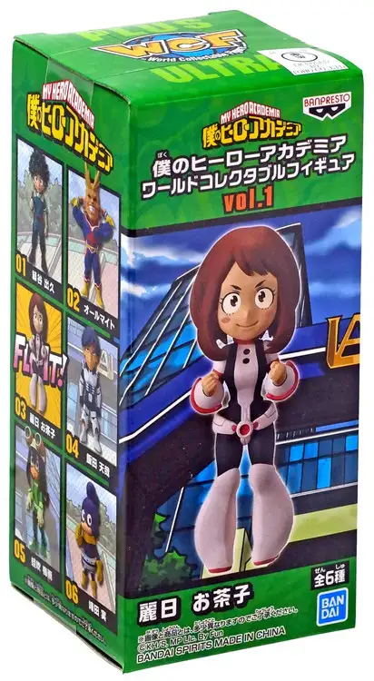 My Hero Academia WCF World Collectable Figure Ochaco Uraraka 2.8-Inch Mini PVC Figure Vol.1