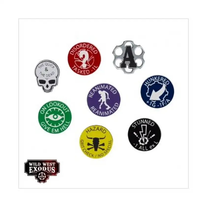 Wild West Exodus Token Set