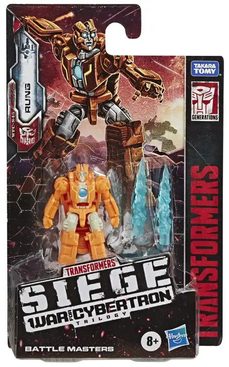 Transformers Generations Siege: War for Cybertron Rung Battle Master Action Figure