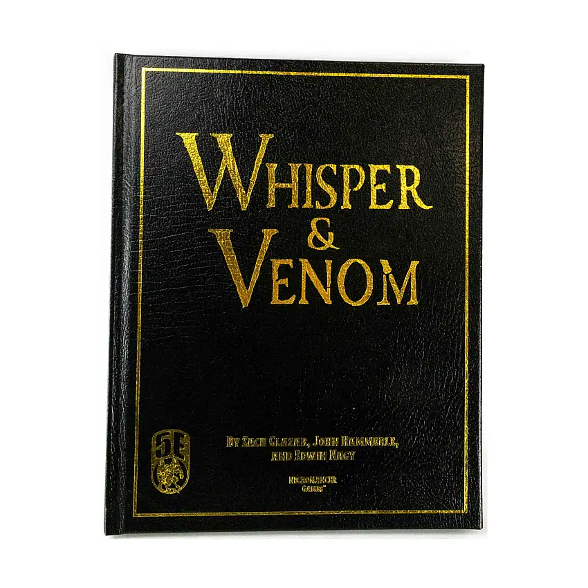 Whisper & Venom (5e, Leather Cover)