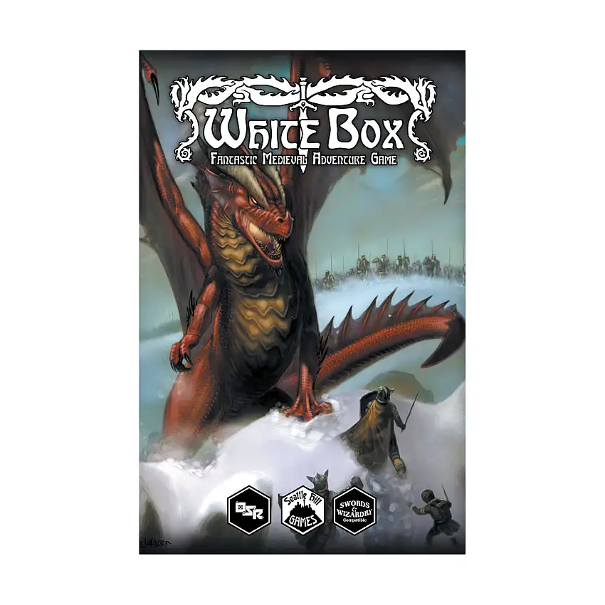 White Box Fantastic Medieval Adventure Game (Red Cover)
