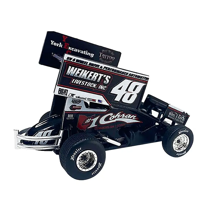 Winged Sprint Car #48 Danny Dietrich "Weikert's Livestock Inc." Gary Kauffman Racing (2024) 1/50 Diecast Model Car by ACME