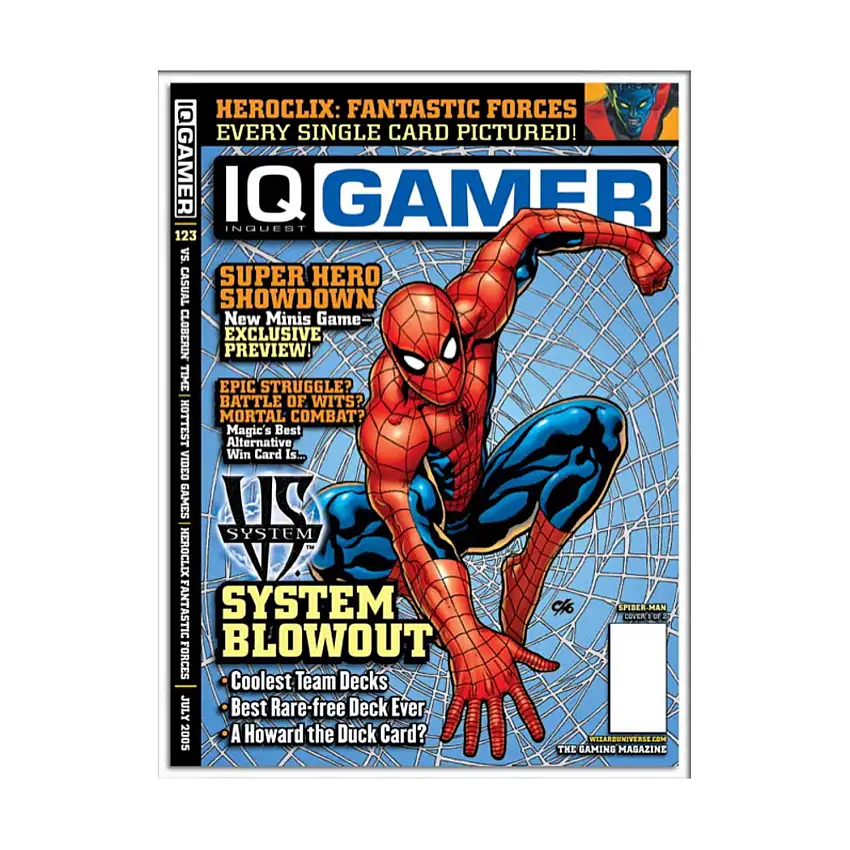 #123 "Super Hero Showdown, Vs. System Blowout, Magic Alternative Win Card"