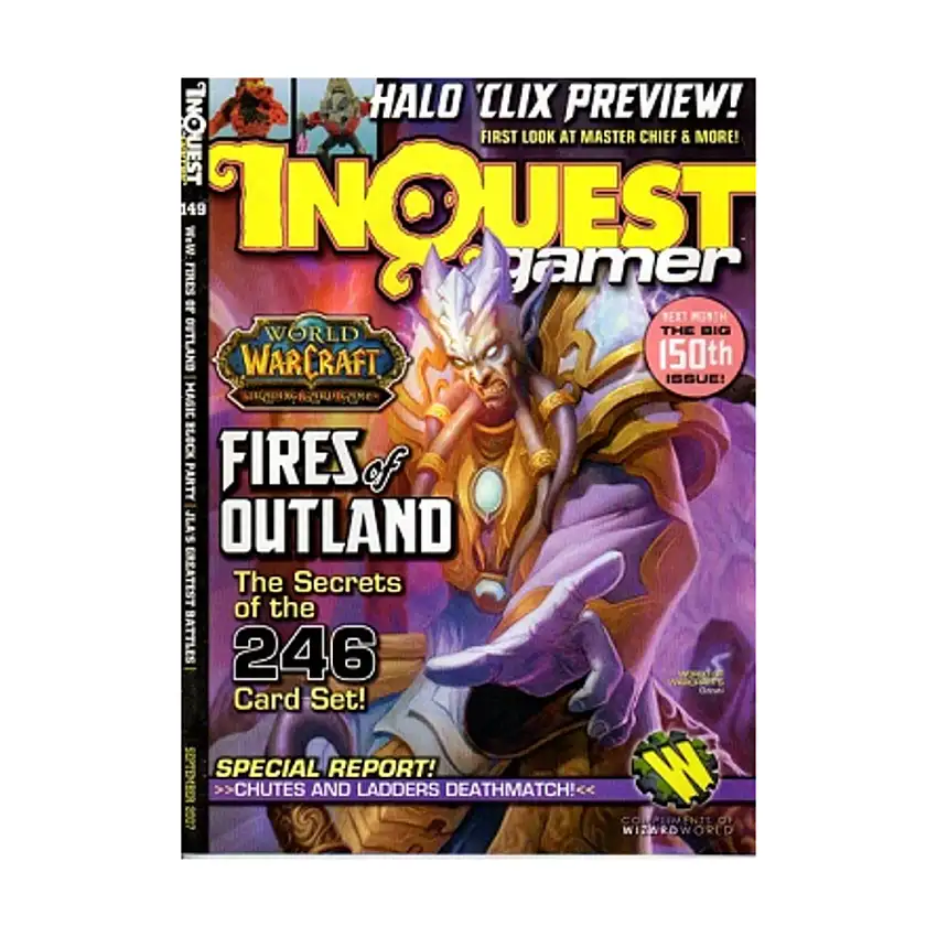 #149 "WoW TCG - Fires of Outland, JLA's Greatest Battles"