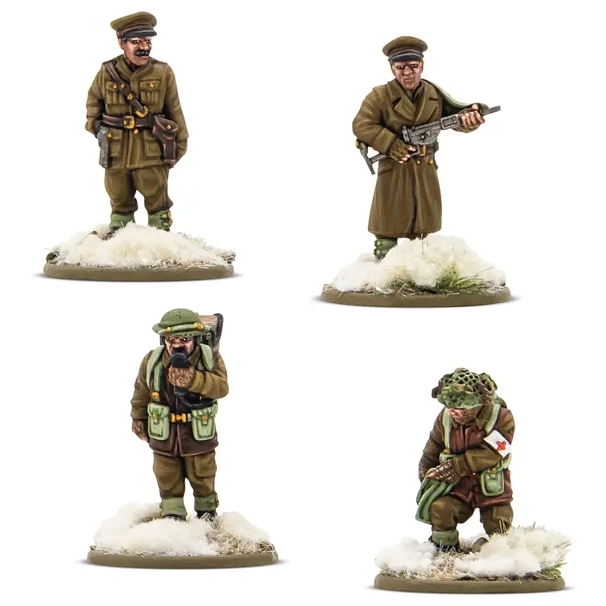 Bolt Action: British & Canadian Infantry (Winter) HQ