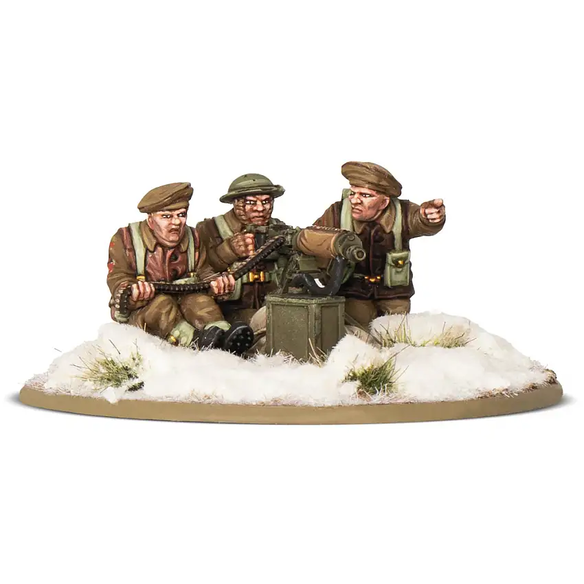 Bolt Action: British & Canadian Infantry (Winter) MMG Team