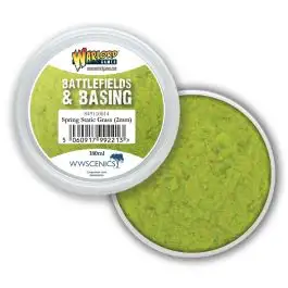 WLG849110014 Warlord Games Battlefields & Basing: Spring 2mm Static Grass (180ml)